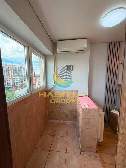 Apartament cu 2 camere semidecomandat, mobilat în Apărătorii Patriei