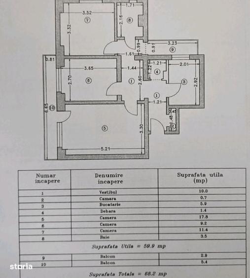 3 camere renovat integral Aleea Sinaia - Doamna Ghica - 1