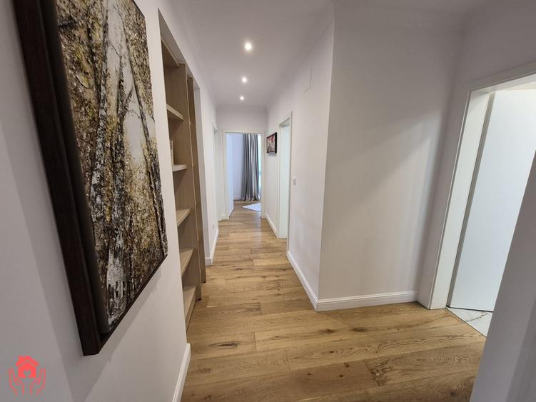 Apartament cu 3 camere semidecomandat, mobilat în Herăstrău