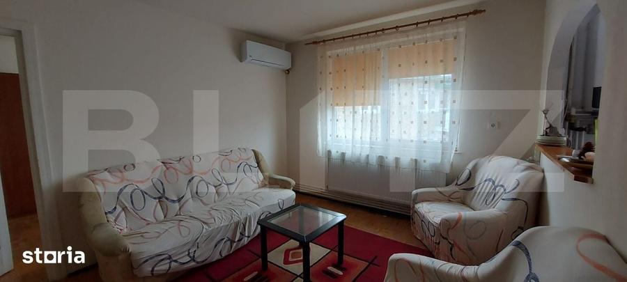 Apartament cu 2 camere semidecomandat în Central