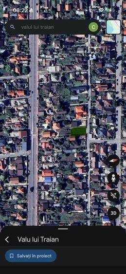 Teren de 300 mp, în Valu lui Traian