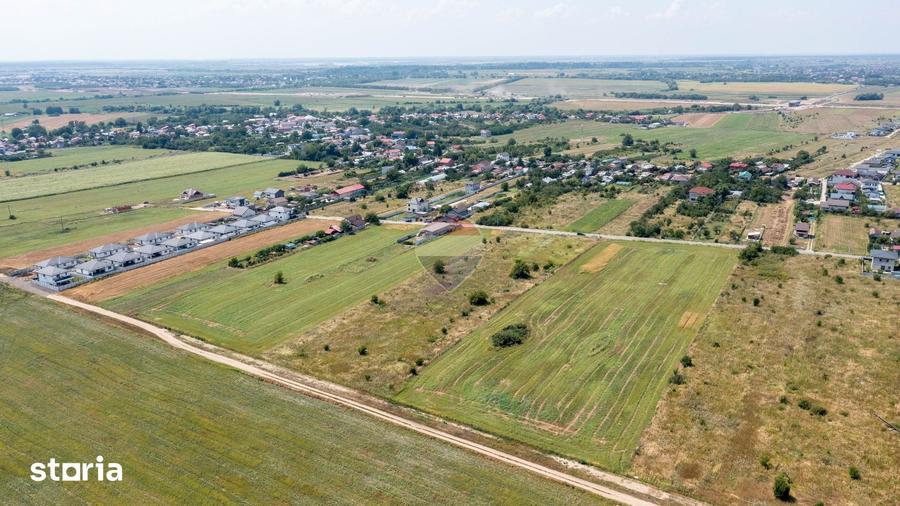 Teren de 2500 mp, în Dragomirești-Vale