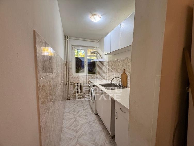 Apartament cu 2 camere semidecomandat, mobilat în Șagului