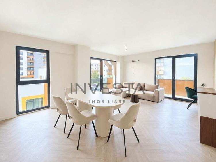Apartament cu 2 camere semidecomandat în Între Lacuri