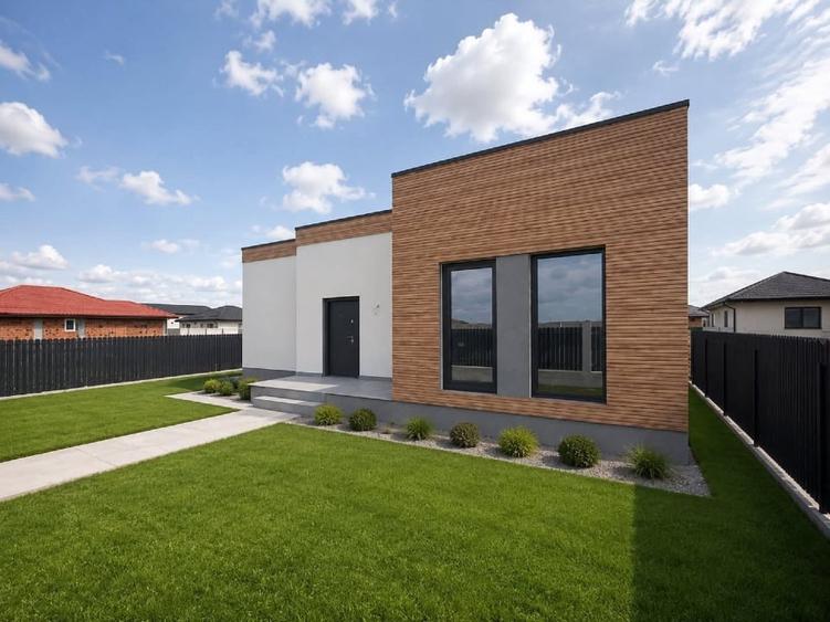 Casă individuală cu 4 camere cu Teren 350 Mp în Vidra