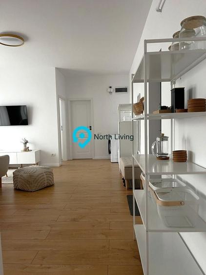 Apartament cu 3 camere semidecomandat, mobilat în Tunari