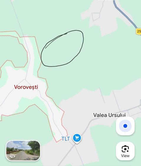 Spațiu comercial, în Vorovești