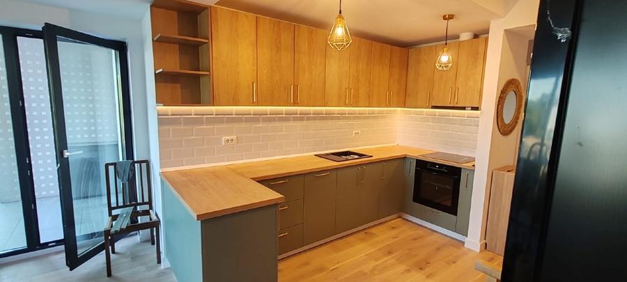 Apartament cu 2 camere semidecomandat, mobilat în Străulești