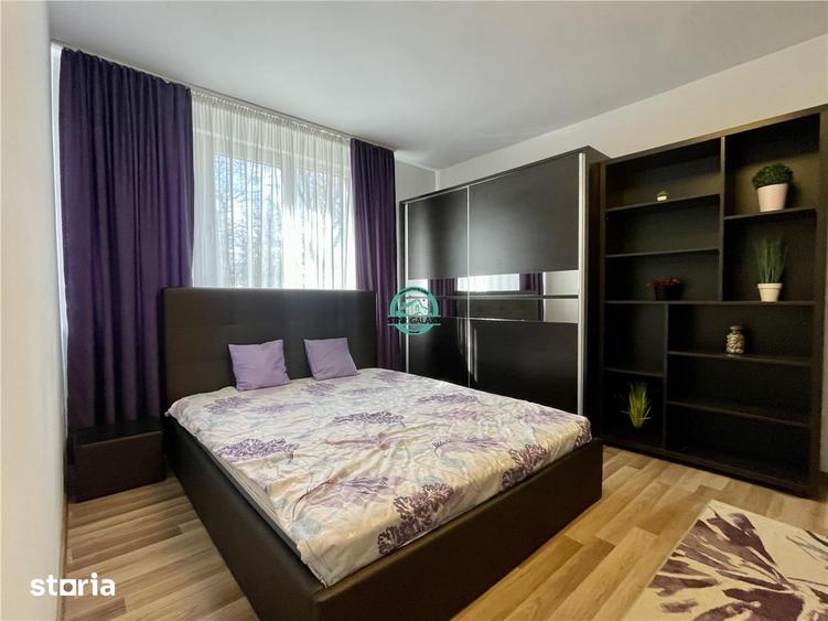 Apartament cu 2 camere semidecomandat, mobilat în Cornișa