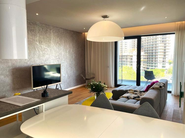 Apartament cu 3 camere, mobilat în Herăstrău — fotografia 1