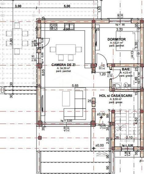 Casă cu 5 camere cu Teren 440 Mp în Malu Mare