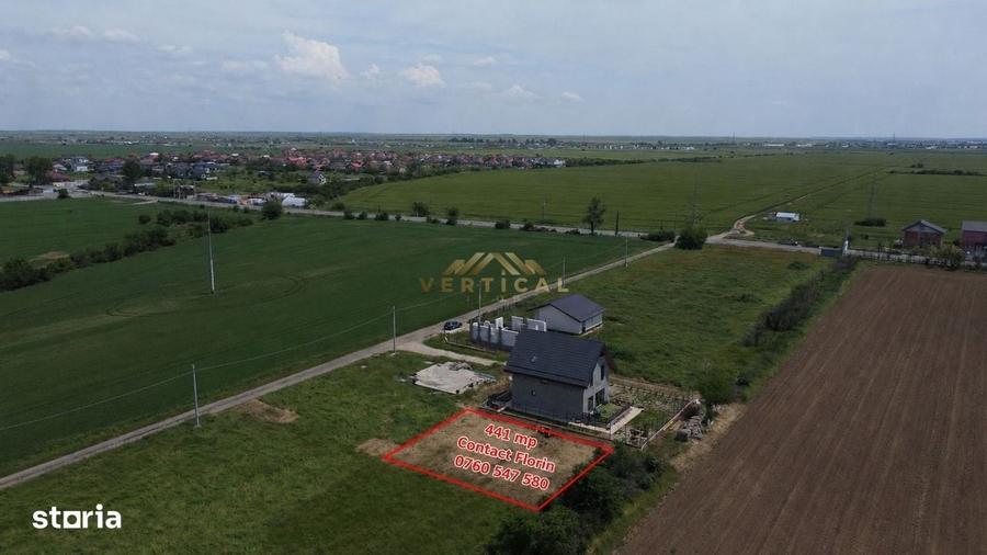 Teren intravilan 441 mp de vanzare Vidra | Zona in plina dezvoltare - 1