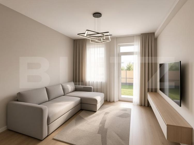 Apartament cu 2 camere decomandat, mobilat în Florești