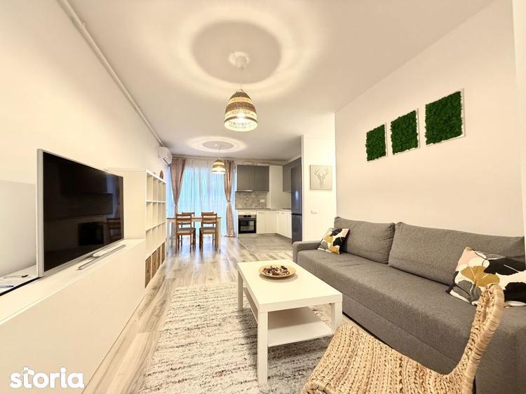 Apartament cu 3 camere, mobilat în Central