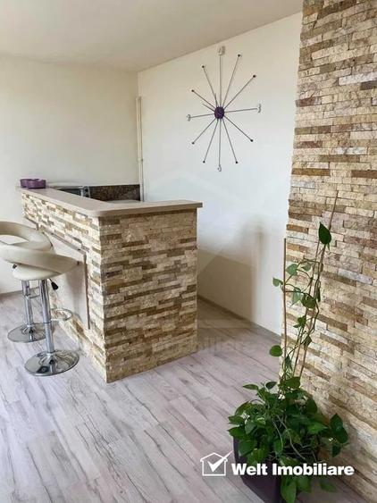 Apartament cu 2 camere semidecomandat, mobilat în Între Lacuri