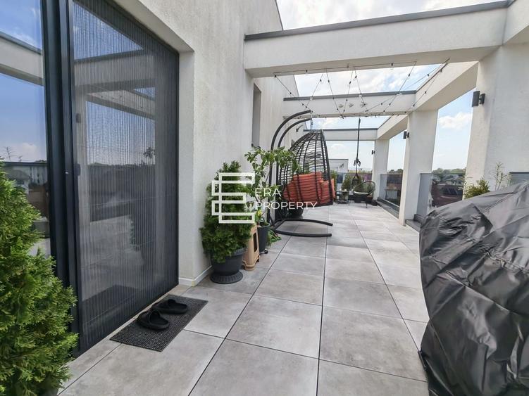Penthouse cu 3 camere decomandat, mobilat în Șelimbăr