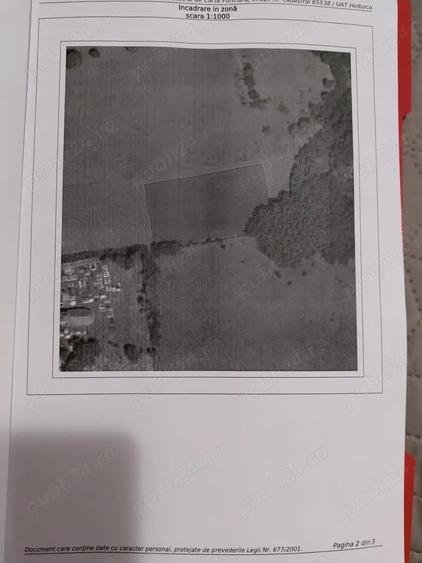 Teren de 2000 mp, în Valea Lungă