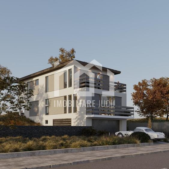 Casă individuală cu 4 camere cu Canalizare în Jucu de Sus