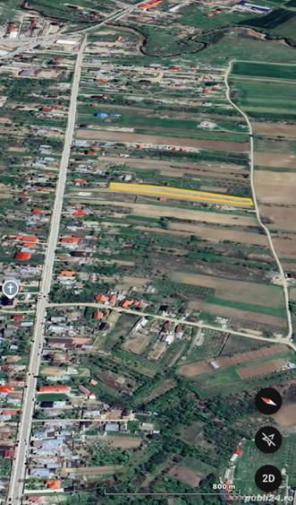Teren de 3800 mp, în Central