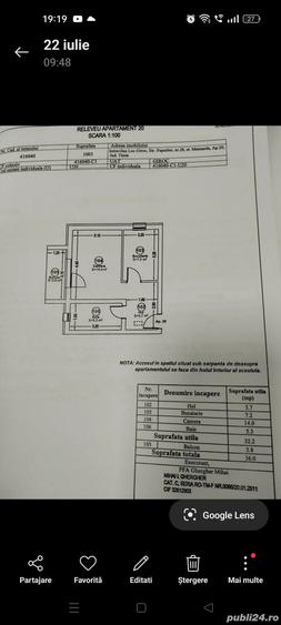 Garsonieră decomandată în Giroc