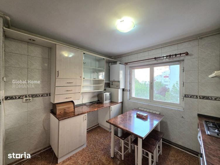 Apartament cu 2 camere semidecomandat, mobilat în Grivița