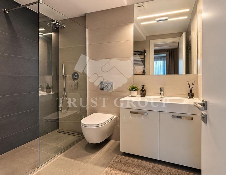 Apartament cu 2 camere semidecomandat, mobilat în Herăstrău