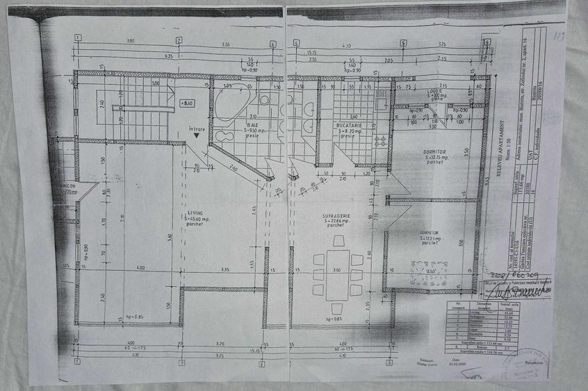 Apartament cu 4 camere decomandat, mobilat în Central
