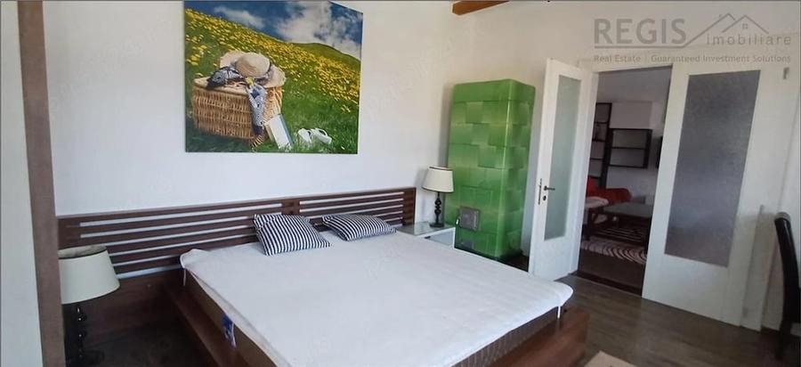 Apartament cu 2 camere semidecomandat, mobilat în Central