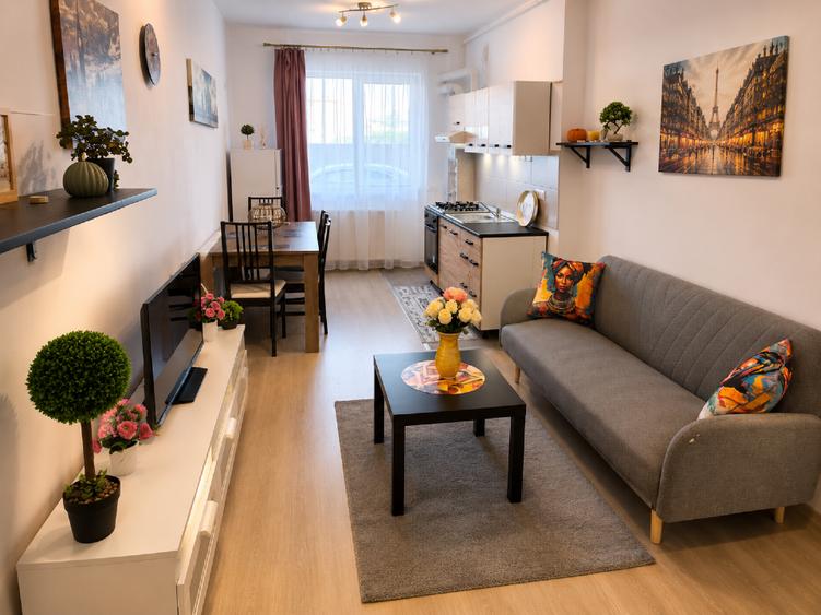 Apartament cu 2 camere semidecomandat, mobilat în Vitan-Bârzești