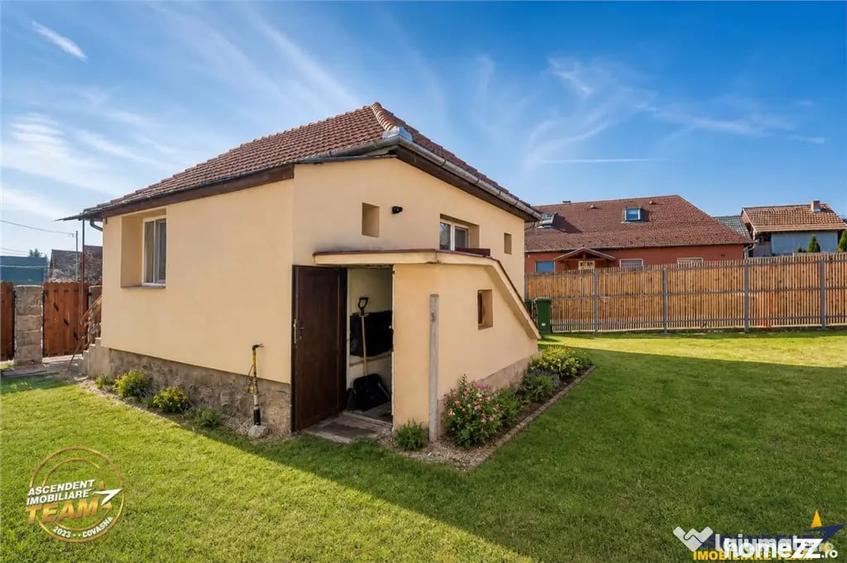 Casă cu 2 camere cu Teren 186 Mp în Simeria