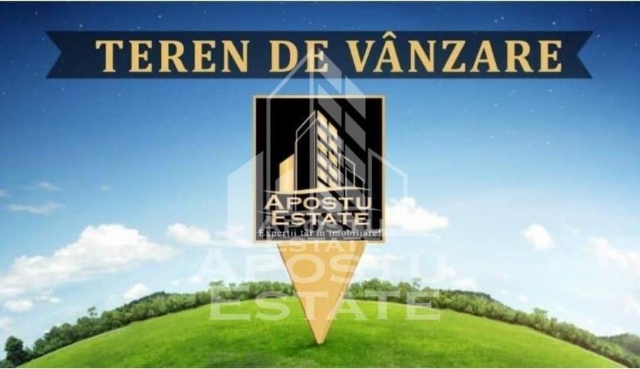 Teren Construcții intravilan de 470 mp, în Giarmata-Vii