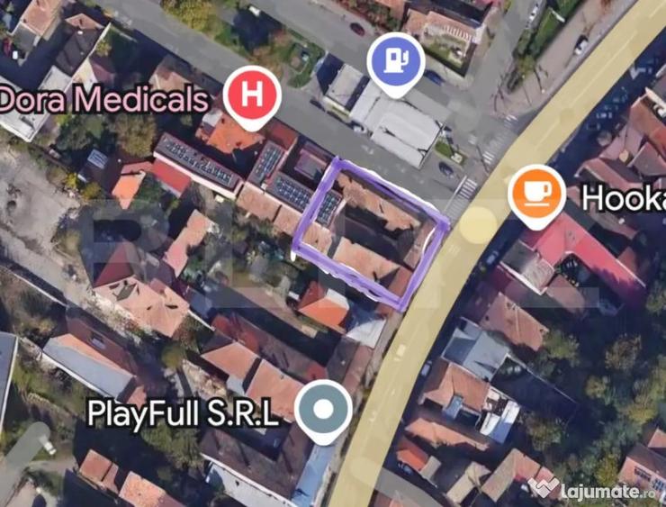 2 Spa?ii Comerciale + 3 Apartamente | Curte Comuna | Teren - 1