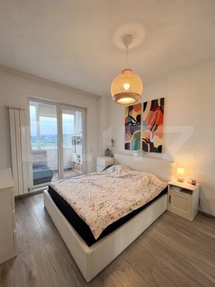 Apartament cu 2 camere semidecomandat, mobilat în Baciu