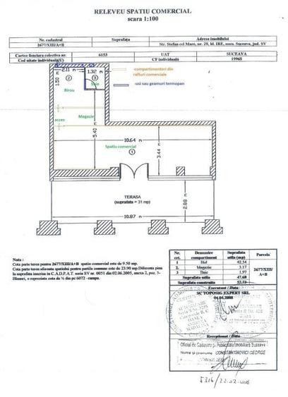 Spațiu comercial, de 60 mp, în Ultracentral