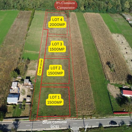 Teren de 4.4645700454712 mp, în Grajduri