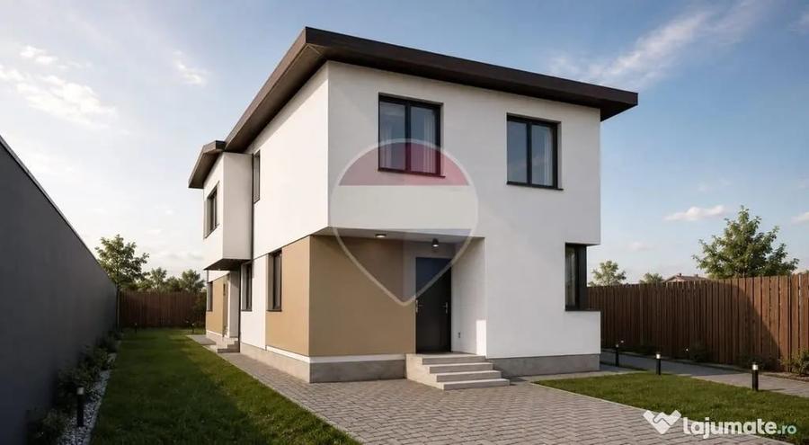 Casă cu 4 camere cu Teren 500 Mp în Stupini