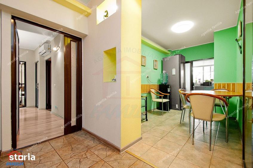 Apartament cu 3 camere decomandat, mobilat în Port