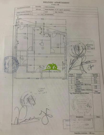 AP. 95mp la Et.2 cu 3 camere si 2 balcoane -complet utilat-zona Nord - 8