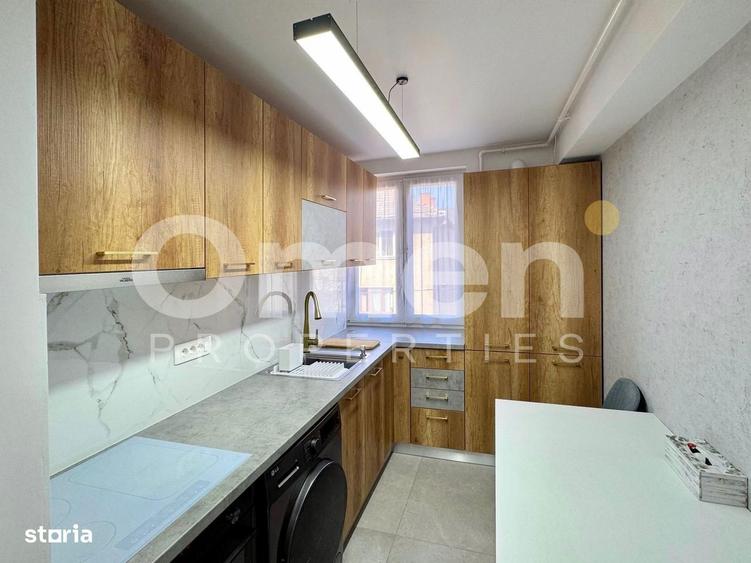 Apartament cu 2 camere decomandat, mobilat în Republicii