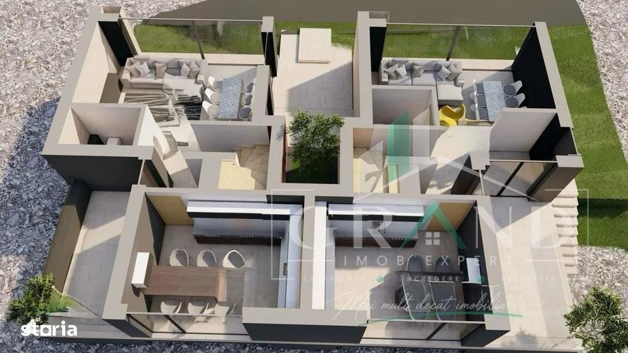 Duplex Premium 4 Camere | S+P+E+ER | 160 mp Utili+Terase | Semicentral - 4
