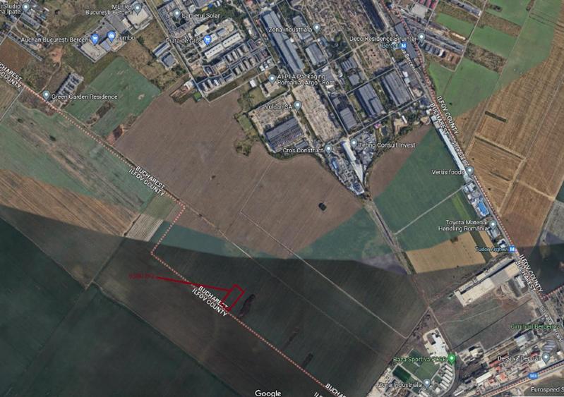 Teren Construcții intravilan de 9500 mp, în Berceni