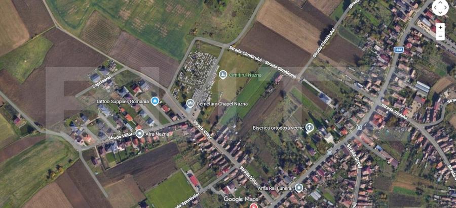 Teren Construcții intravilan de 2512 mp, în Nazna