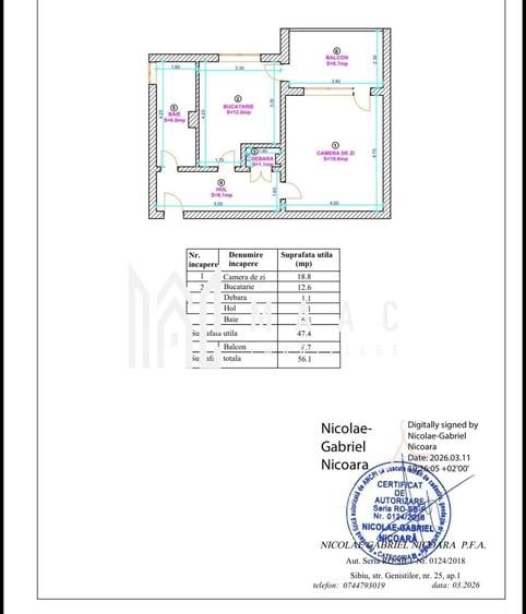 Apartament 2 camere | Etaj 1 | Parcare | Balcon | Siretului - 6