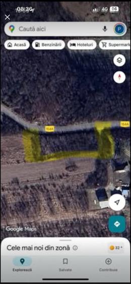Teren de 1500 mp, în Gura Văii