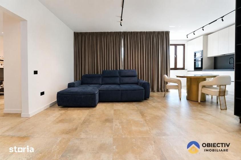 Apartament cu 3 camere semidecomandat în Est