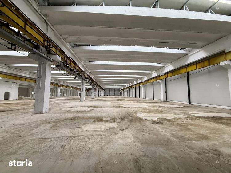 Hala industriala - 6857 mp-pod rulant 1000 kw-recent renovata-Marsa - 7
