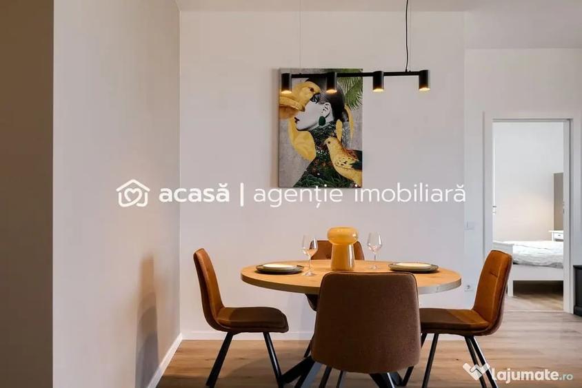 Apartament cu 2 camere decomandat, mobilat în UTA