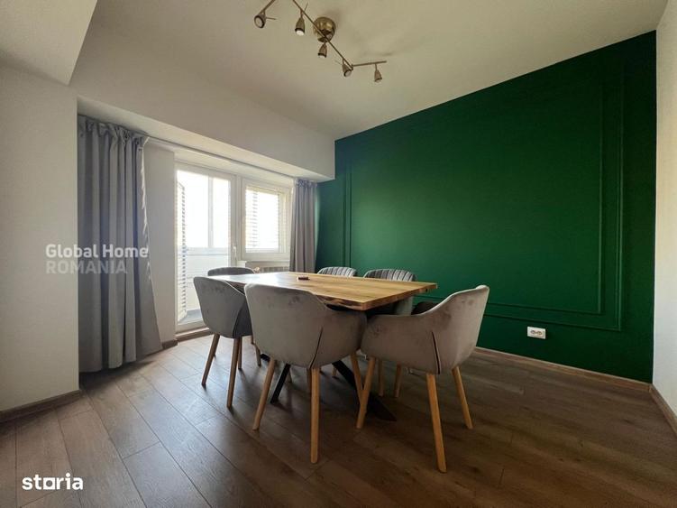 Apartament cu 4 camere semidecomandat, mobilat în Unirii