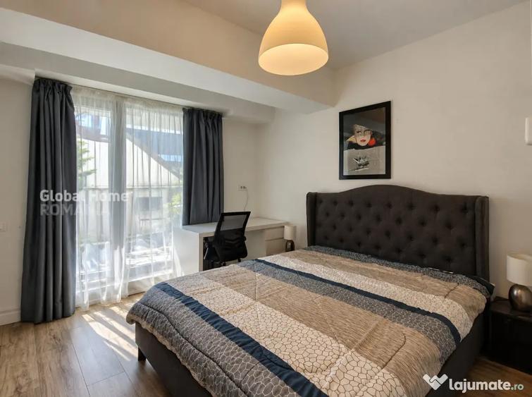 Apartament cu 3 camere semidecomandat, mobilat în Victoriei