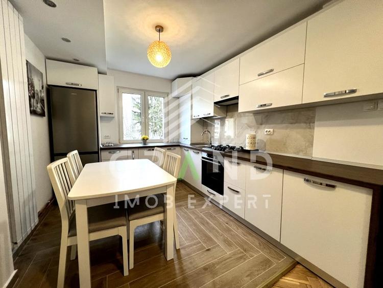 Apartament cu 4 camere semidecomandat, mobilat în Grigorescu
